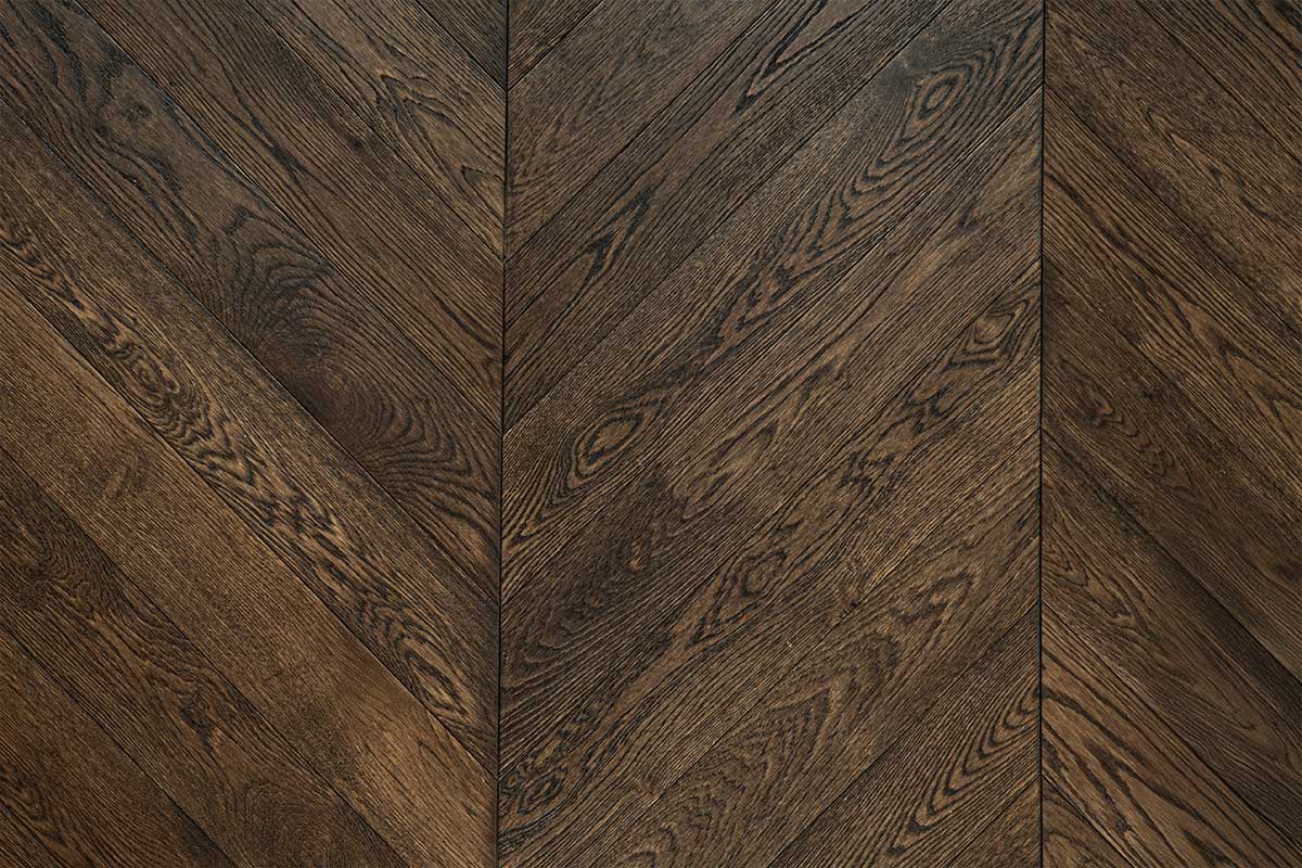 Engineered Oak – Coco Brown Chevron